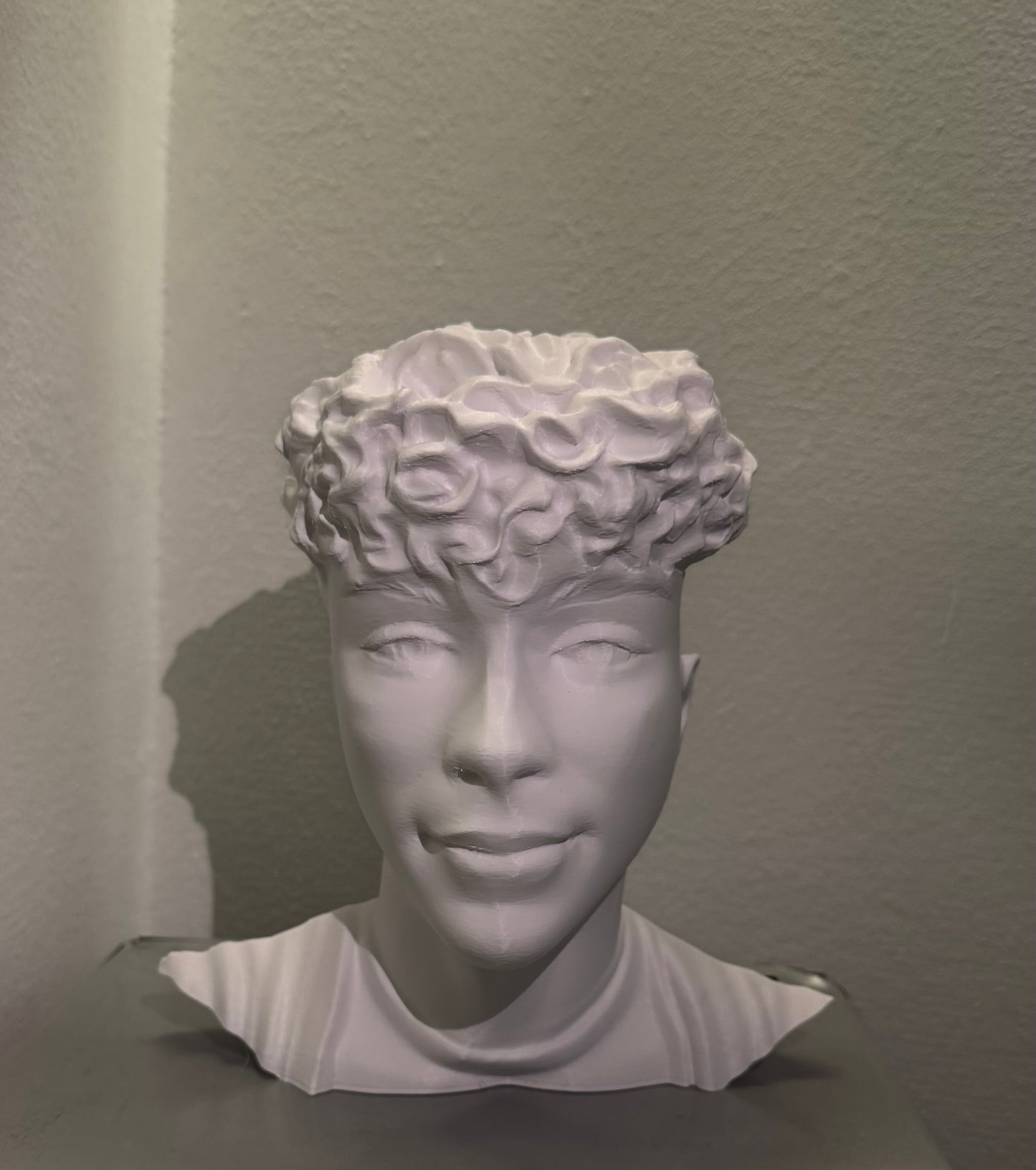 Individuelle Skulptur weis